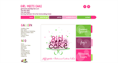 Desktop Screenshot of girlmeetscake.com